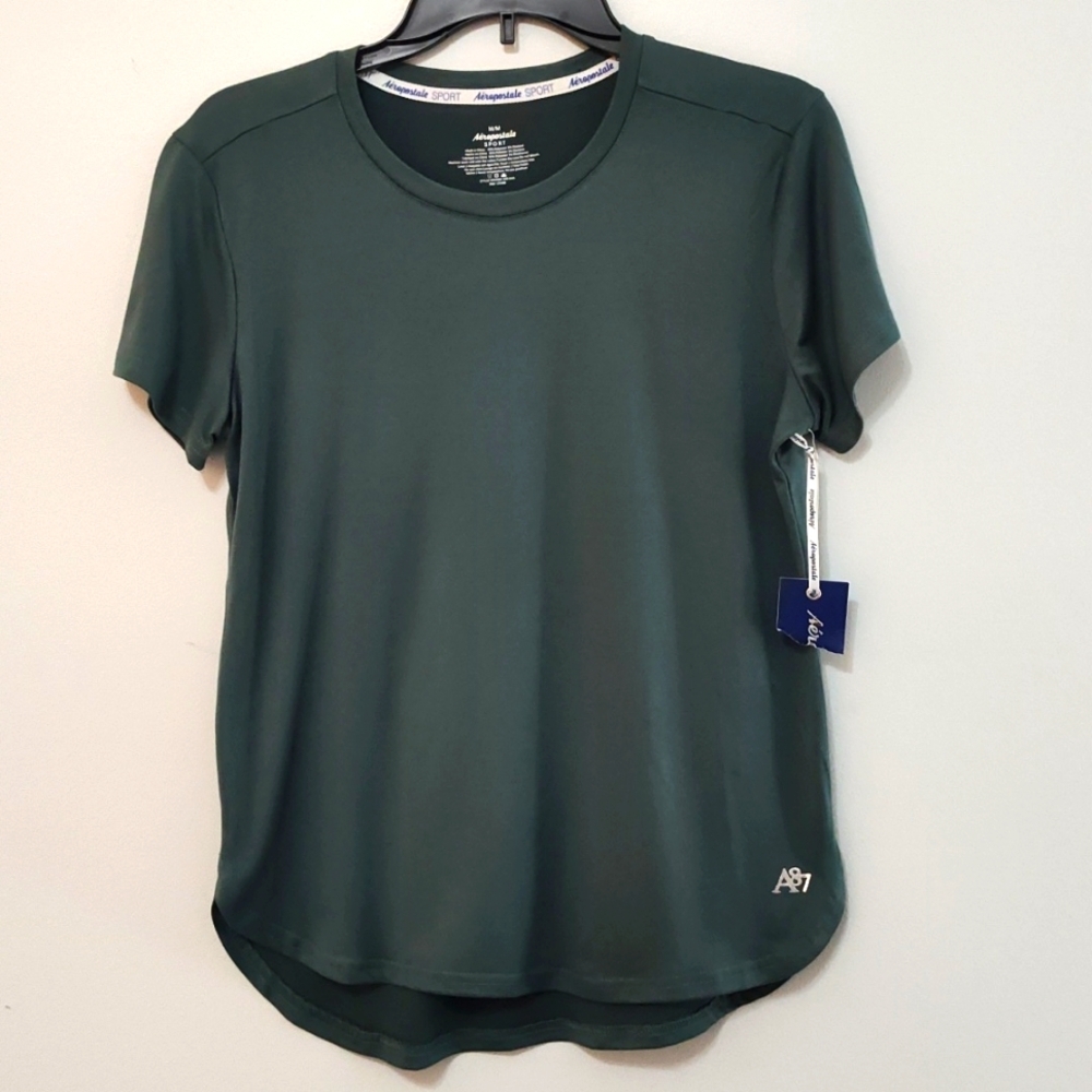 Aeropostole Sport T Shirt Size Medium Performance Athleisure Wicking Casual